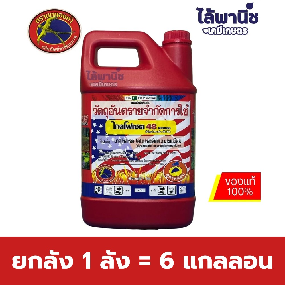 ยกลัง 1 ลัง = 6 แกลลอน