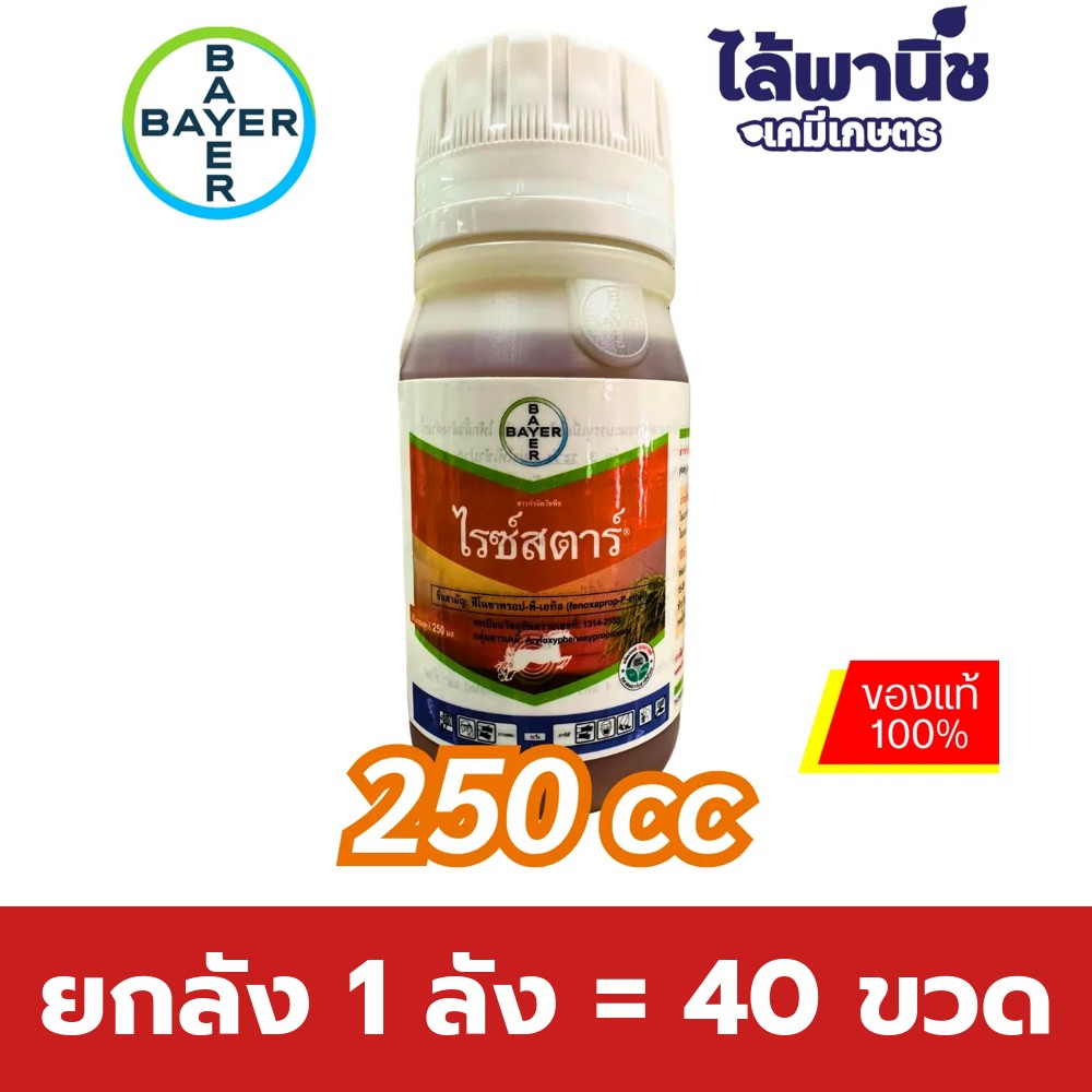 ยกลัง 1 ลัง = 40 ขวด