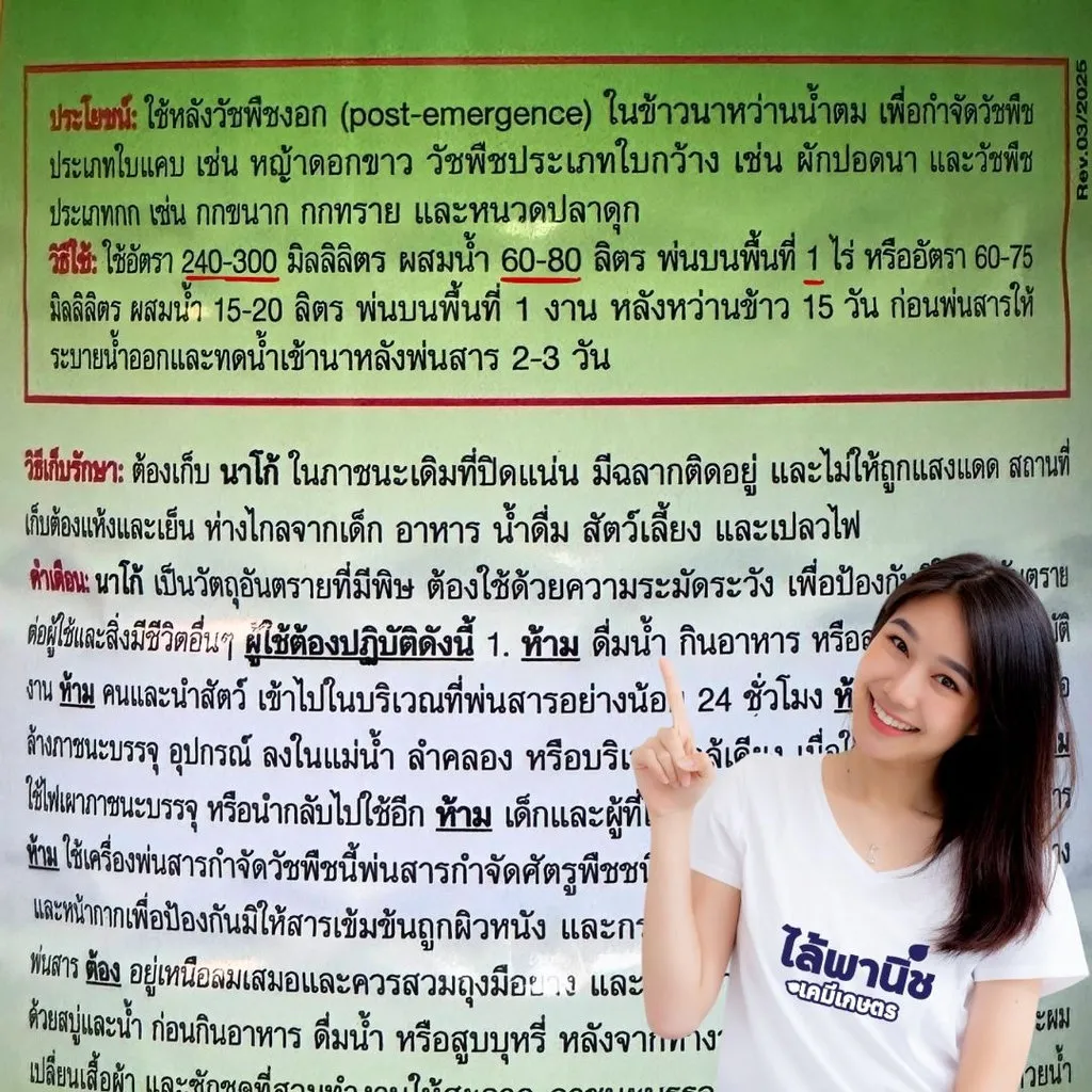 ยาฆ่าหญ้า นาโก้ 2,4-ดี ไอโซบิวทิล เอสเทอร์+โพรพานิล วิธีใช้.webp