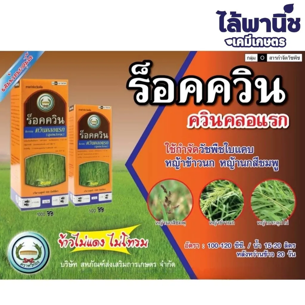 ยาฆ่าหญ้า ร็อคควิน ควินคลอแรก รูป