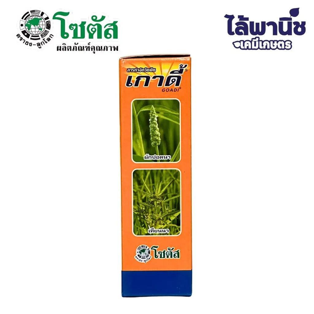 ยาฆ่าหญ้า เกาดี้ ไพราโซซัลฟูรอน-เอทิล ด้านข้าง