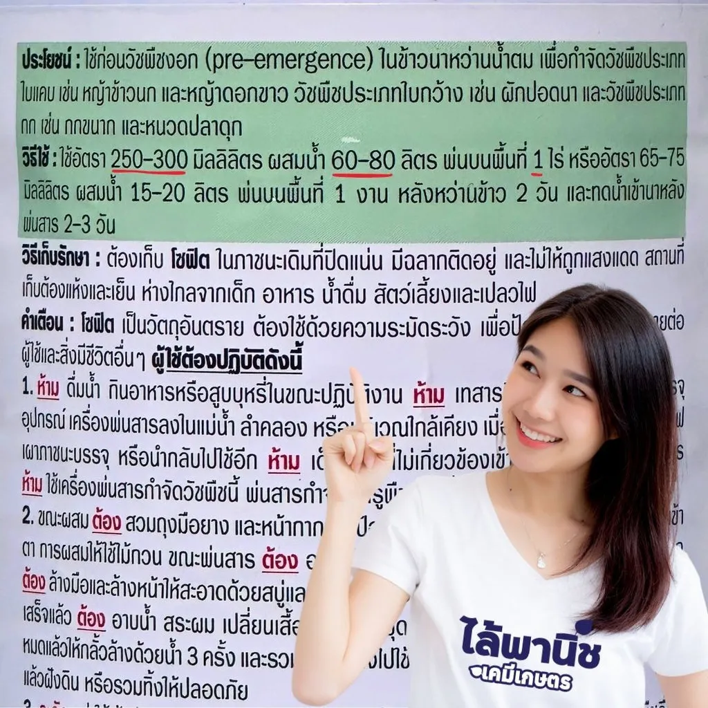 ยาฆ่าหญ้า โซฟิต เพรทิลาคลอร์ วิธีใช้.webp