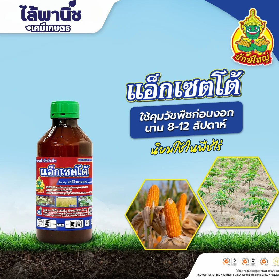 แอ็กเซ็ตโต้ 1L ขวด [อะซีโทคลอร์] ลัง×12_official_6