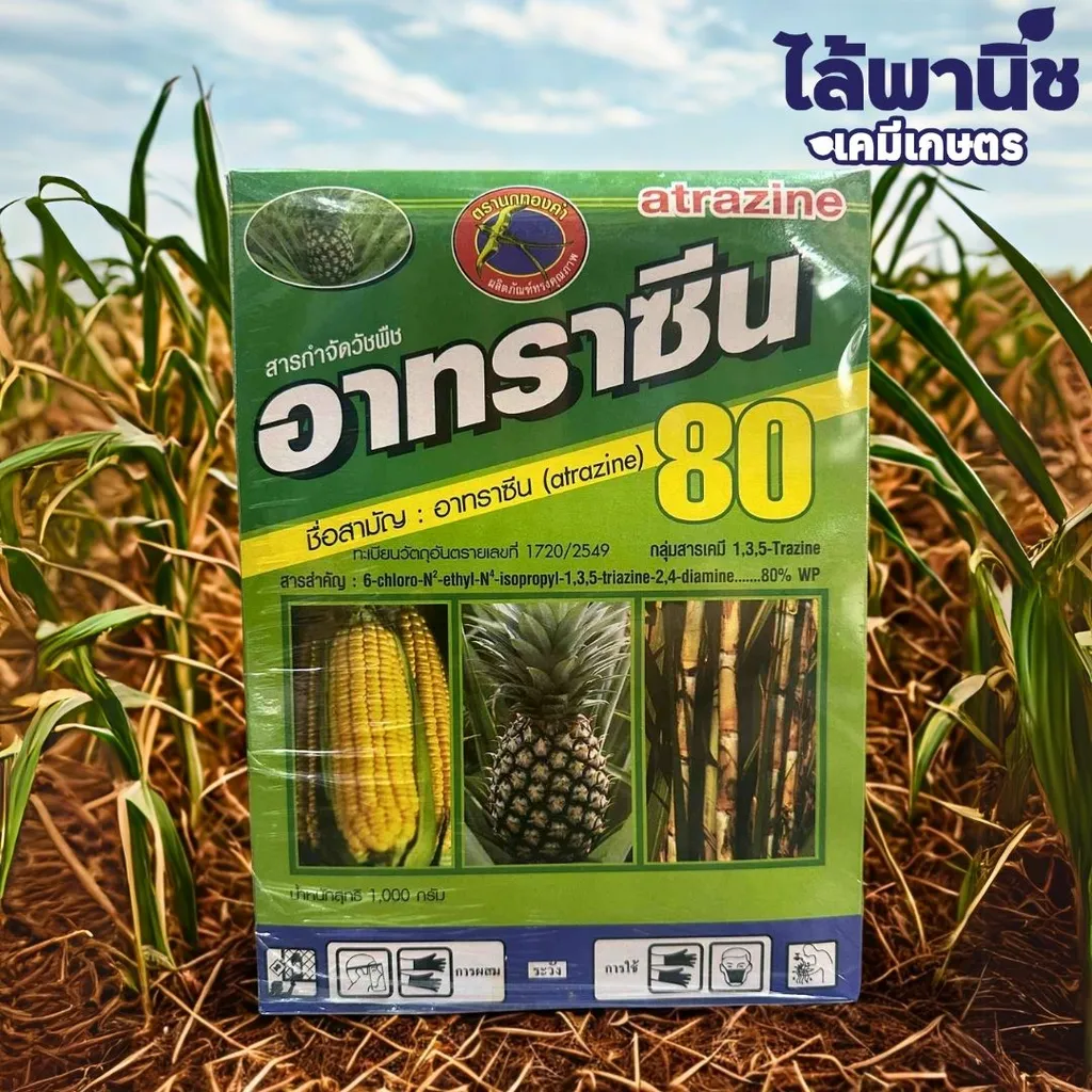 อาทราซีน80 ( นกทองคำ) 1kg กล่อง ลัง×12