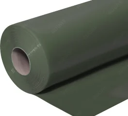 ผ้ายางดอกไม้ในตัว KM24/RS4Bขี้ม้า 72x0.10x40Y ม้วนx36เมตร [765]