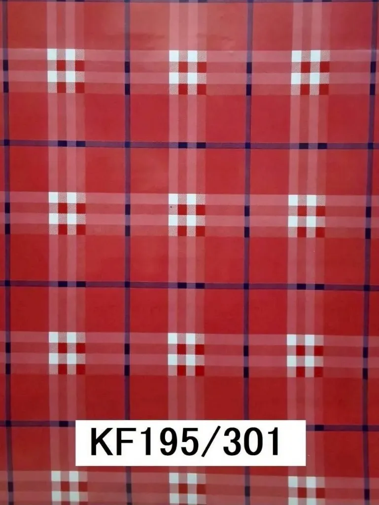 เสื่อ KF195/301 แดง 54x30Y ม้วนx27เมตร [1080]